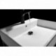 DEANTE Konsola łazienkowa wisząca z umywalką - 60x50 cm CDTW6U6S