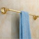 Gold Plating Bathroom Single Towel Bar